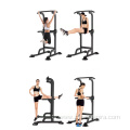 Adjustable Pull Up Bar Squat Rack DIP Station